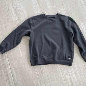 Craftsman Men XXL Charcoal Gray Fleece Crewneck Sweatshirt Sears Kmart Workwear